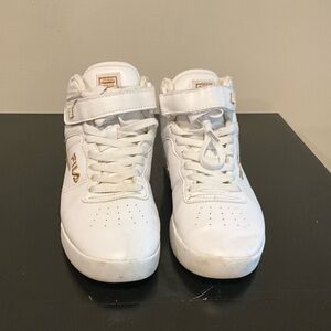 Fila White Sneakers Size 6